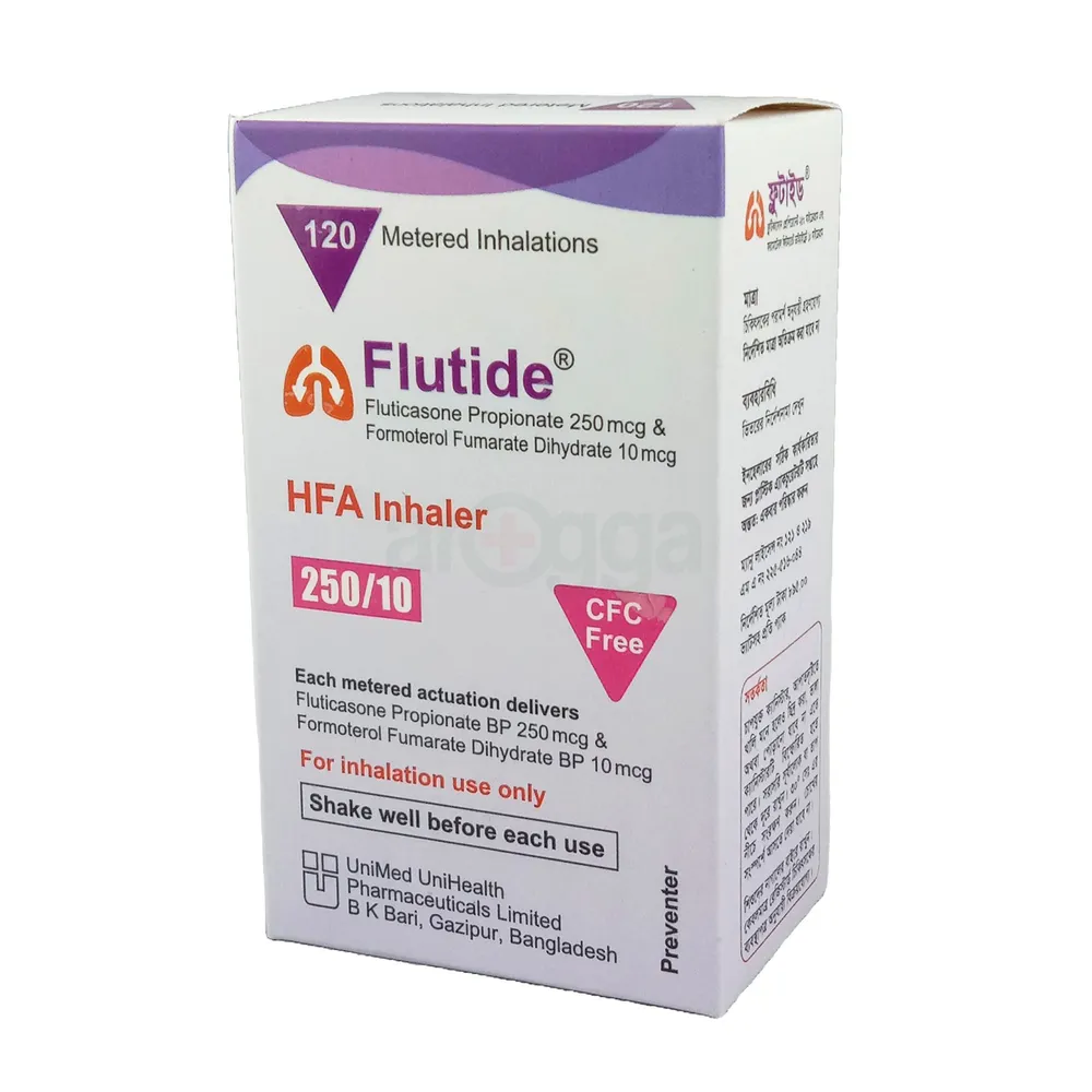 FLUTIDE HFA 250/10